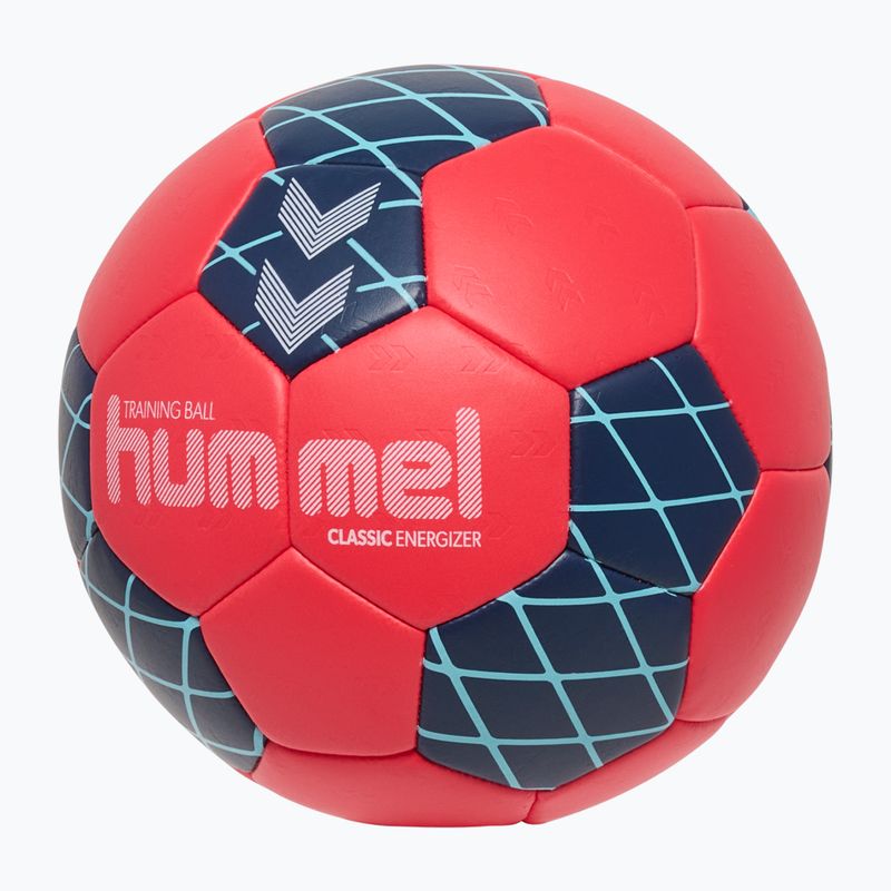 Rankinio kamuolys Hummel Classic Energizer red/marine/light blue size 1 2