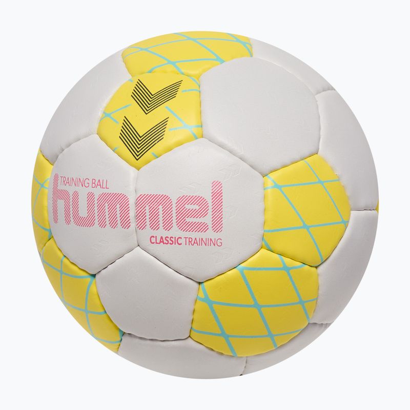 Rankinio kamuolys Hummel Classic Training HB white/yellow/blue size 1 2
