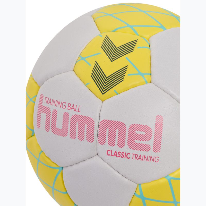 Rankinio kamuolys Hummel Classic Training HB white/yellow/blue size 1 4