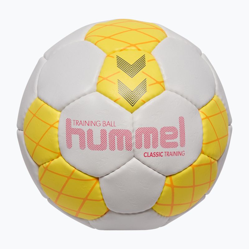 Rankinio kamuolys Hummel Classic Training HB white/yellow/blue size 2