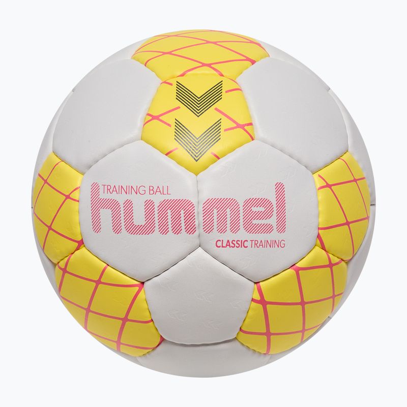Rankinio kamuolys Hummel Classic Training HB white/yellow/blue size 3