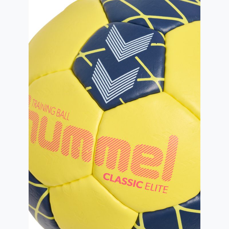Rankinio kamuolys Hummel Classic Elite HB yellow/marine size 1 4