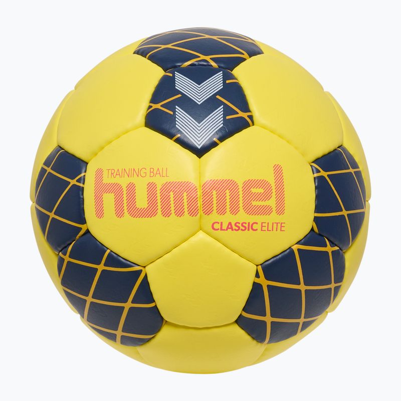 Rankinio kamuolys Hummel Classic Elite HB yellow/marine/orange size 2