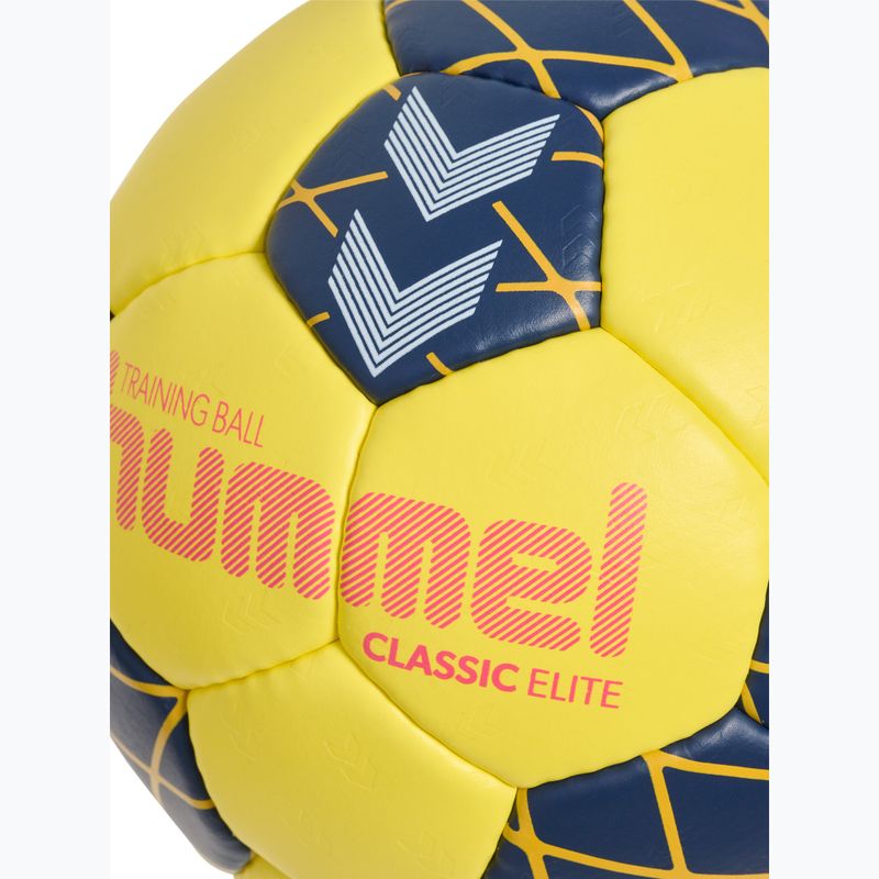 Rankinio kamuolys Hummel Classic Elite HB yellow/marine/orange size 2 4