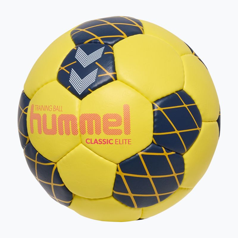 Rankinio kamuolys Hummel Classic Elite HB yellow/marine/red size 3 2