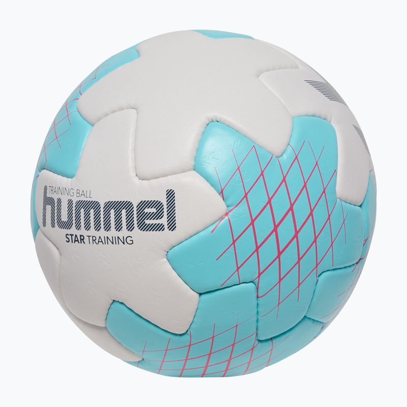 Rankinio kamuolys Hummel Startraining HB white/light blue/navy size 3