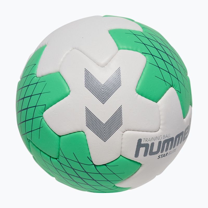 Rankinio kamuolys Hummel Star Elite HB white/green/marine size 3 2