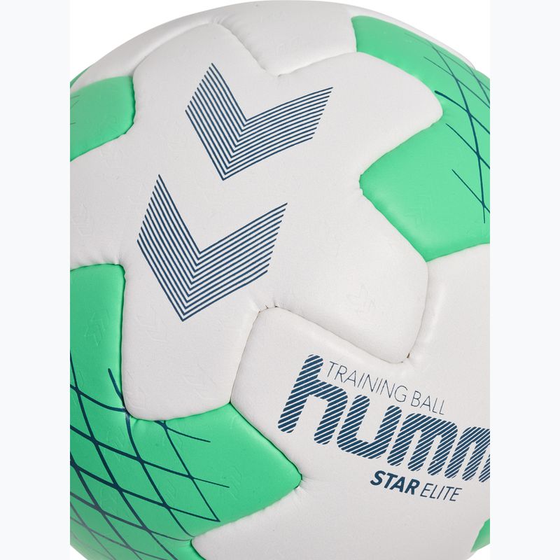 Rankinio kamuolys Hummel Star Elite HB white/green/marine size 3 4