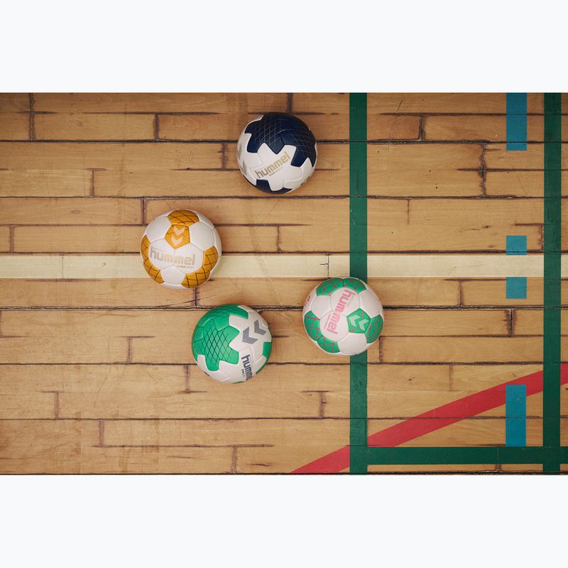 Rankinio kamuolys Hummel Star Mach off white/marine/gold dydis 3 5