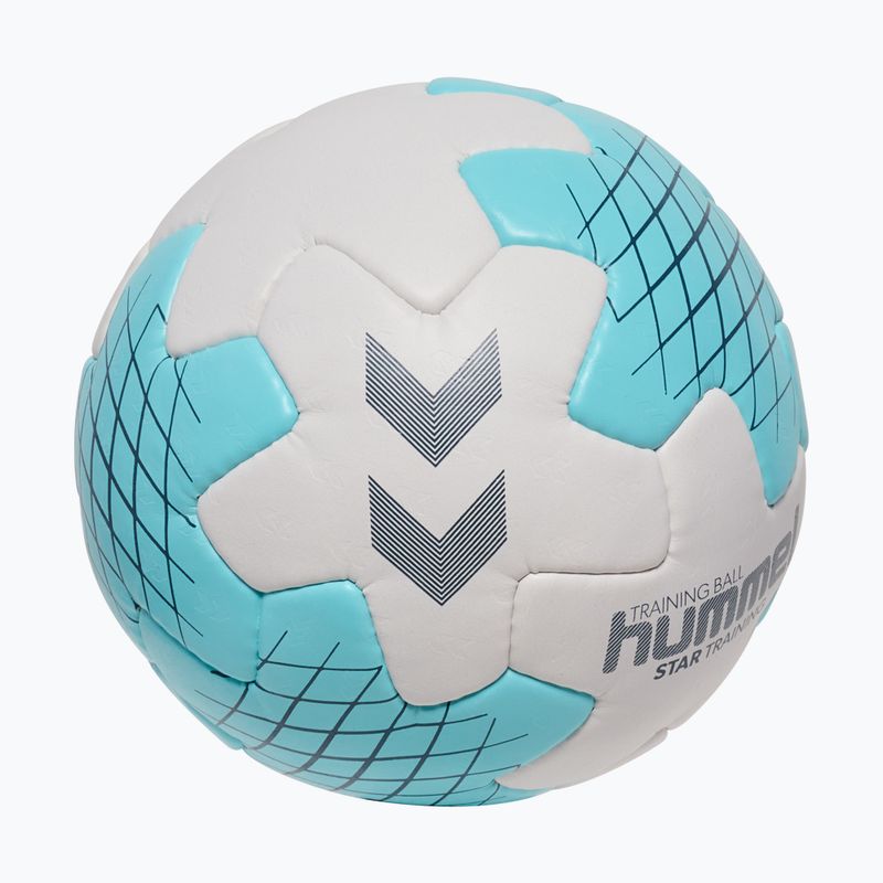Rankinio kamuolys Hummel Startraining HB white/light blue/navy size 2 2