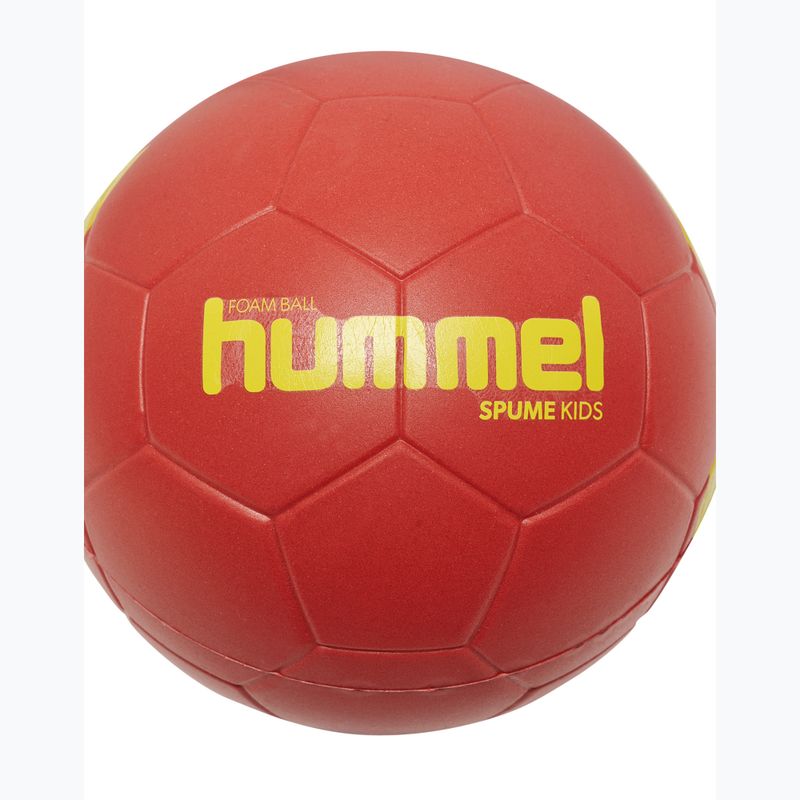 Vaikiškas rankinio kamuolys Hummel Classic Spume HB Jr burgundy/yellow size 0.0 3
