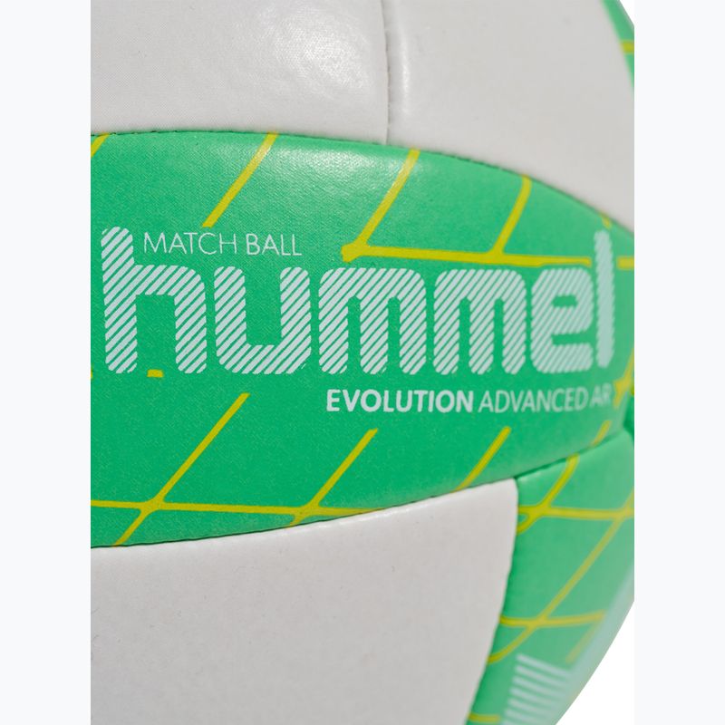 Rankinio kamuolys Hummel Evolution Advanced AR HB off white/green/red size 2 2