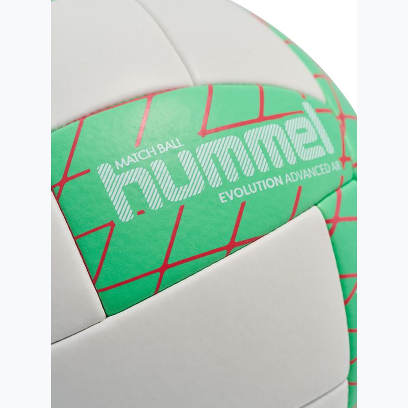 Rankinio kamuolys Hummel Evolution Advanced AR HB off white/green/red size 3 3