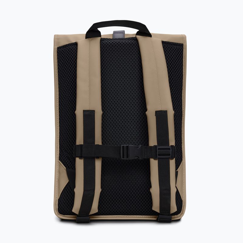 Miesto kuprinė Rains Rucksack Rolltop Beige 3