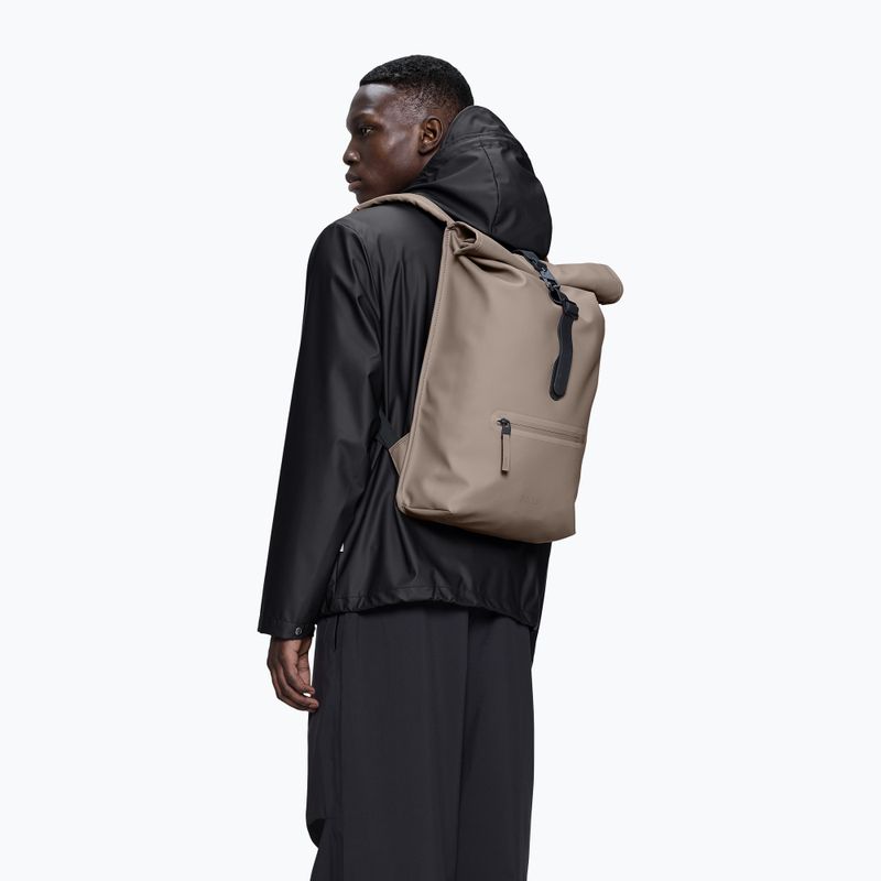 Miesto kuprinė Rains Rucksack Rolltop Cinder 4