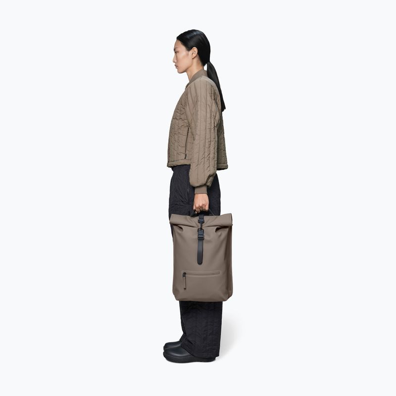 Miesto kuprinė Rains Rucksack Rolltop Cinder 5
