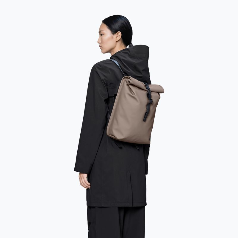 Miesto kuprinė Rains Rolltop Rucksack Mini Cinder 3