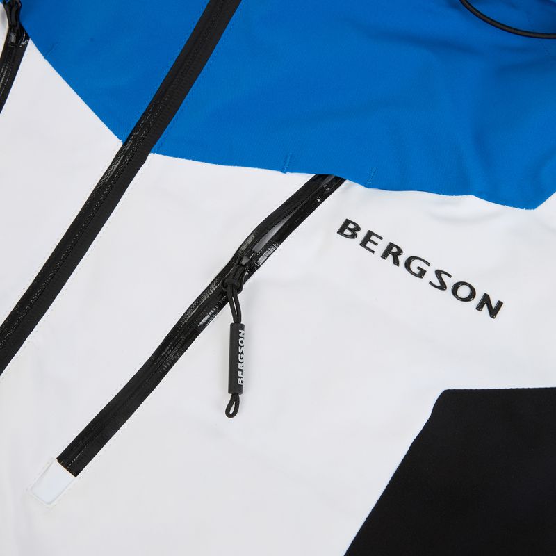 Vyriška slidinėjimo striukė BERGSON Velox Stx ibiza blue/white 4