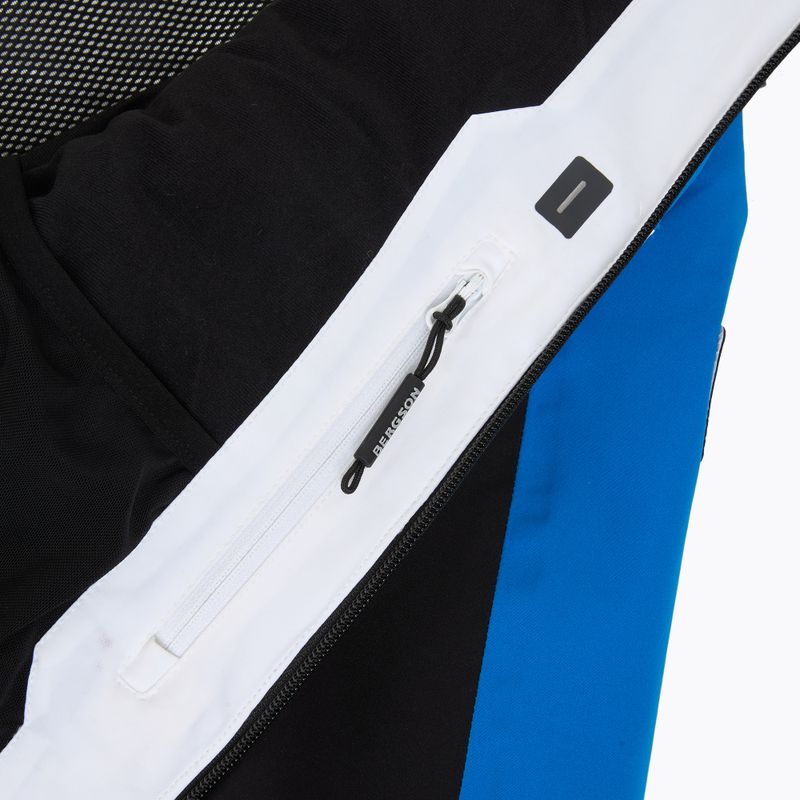 Vyriška slidinėjimo striukė BERGSON Velox Stx ibiza blue/white 8