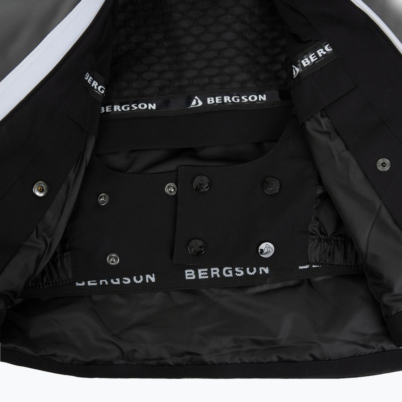 Vyriška slidinėjimo striukė BERGSON Velox Stx white/grey 9