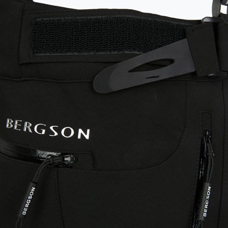 Moteriškos slidinėjimo kelnės BERGSON Magno jet black 5