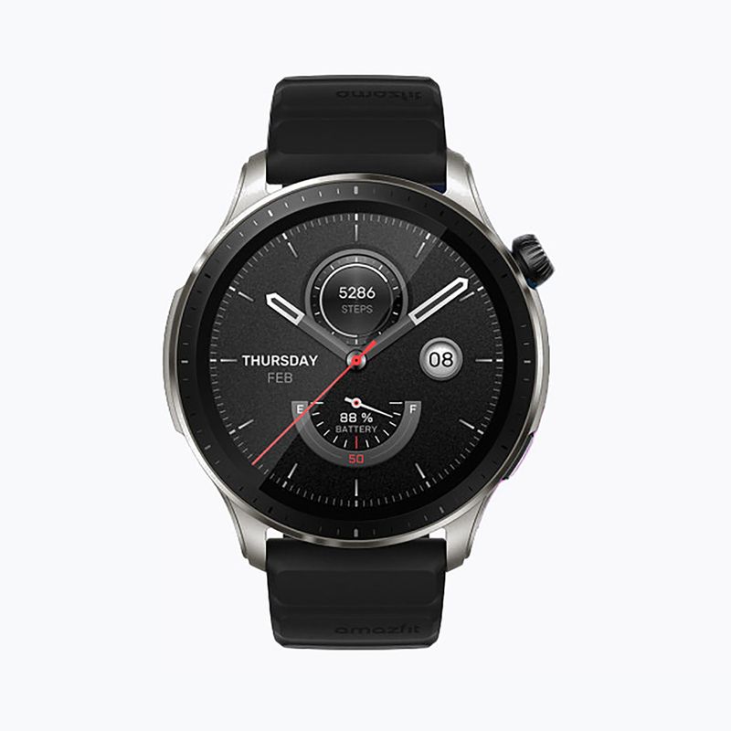 Amazfit GTR 4 Superspeed laikrodis + skalė juoda W2166EU1N 2