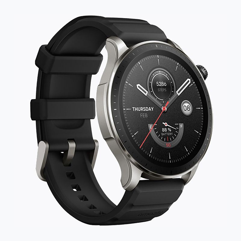 Amazfit GTR 4 Superspeed laikrodis + skalė juoda W2166EU1N 3