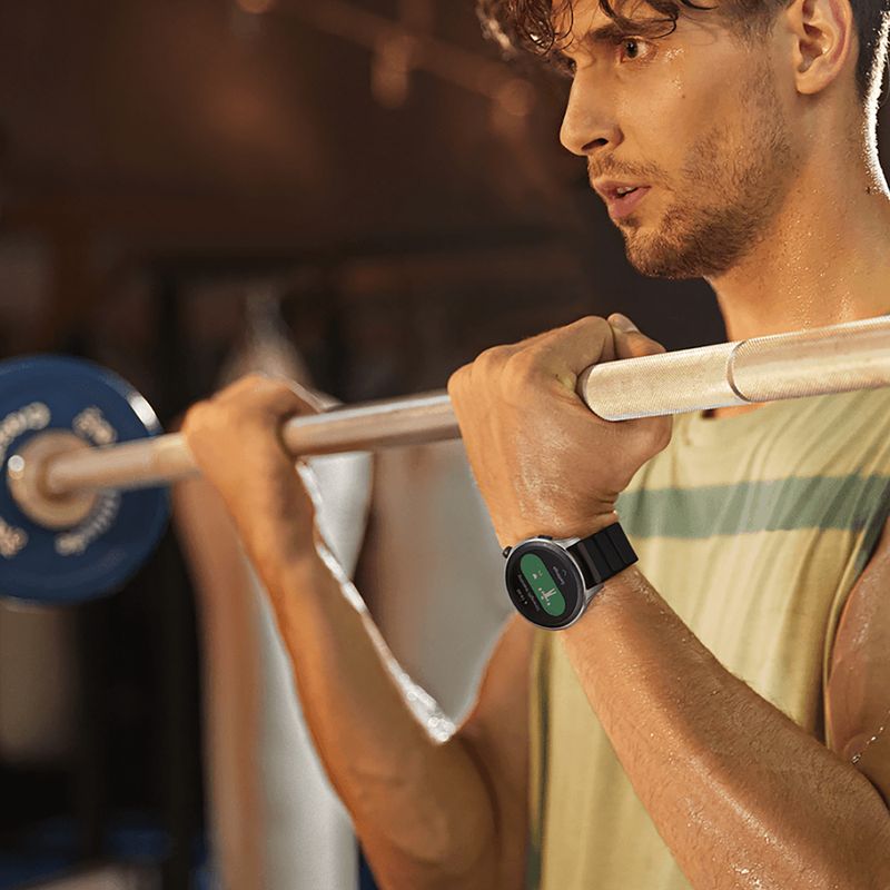Amazfit GTR 4 Superspeed laikrodis + skalė juoda W2166EU1N 14