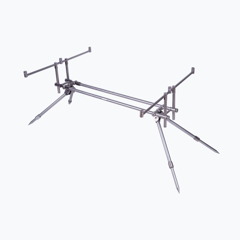3 meškerių laikiklis Mikado M-Pod 3 Rod, juodas AMP03-101-3