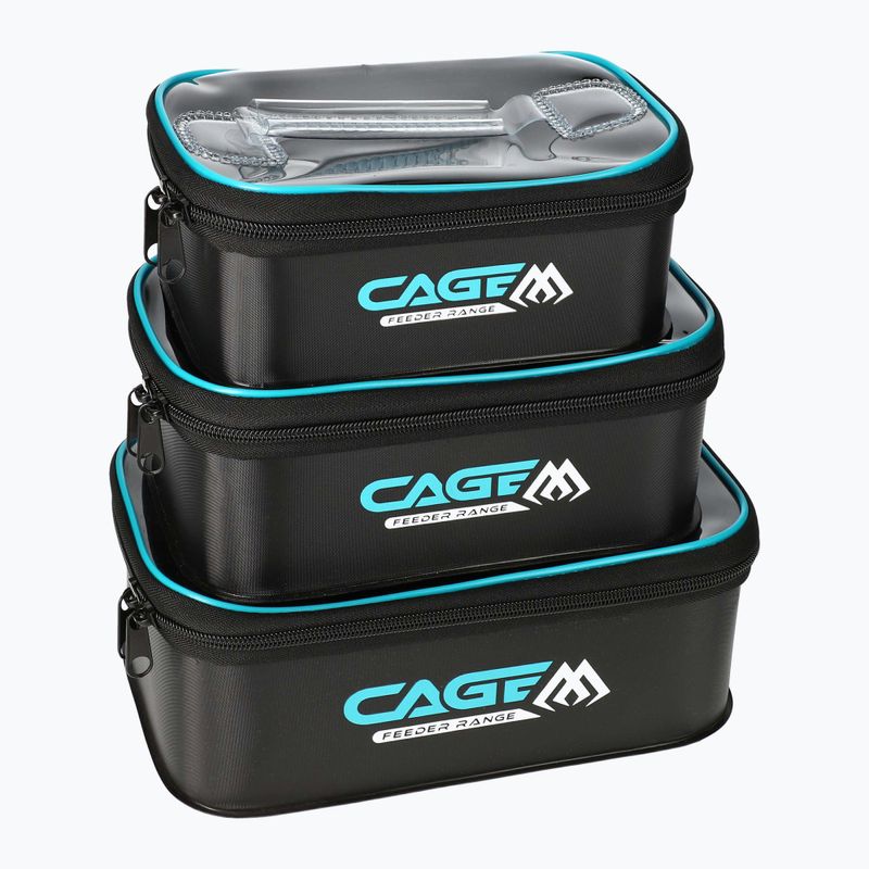 Žvejybos konteineris Mikado Eva Cage ACC Box System 3 vnt.
