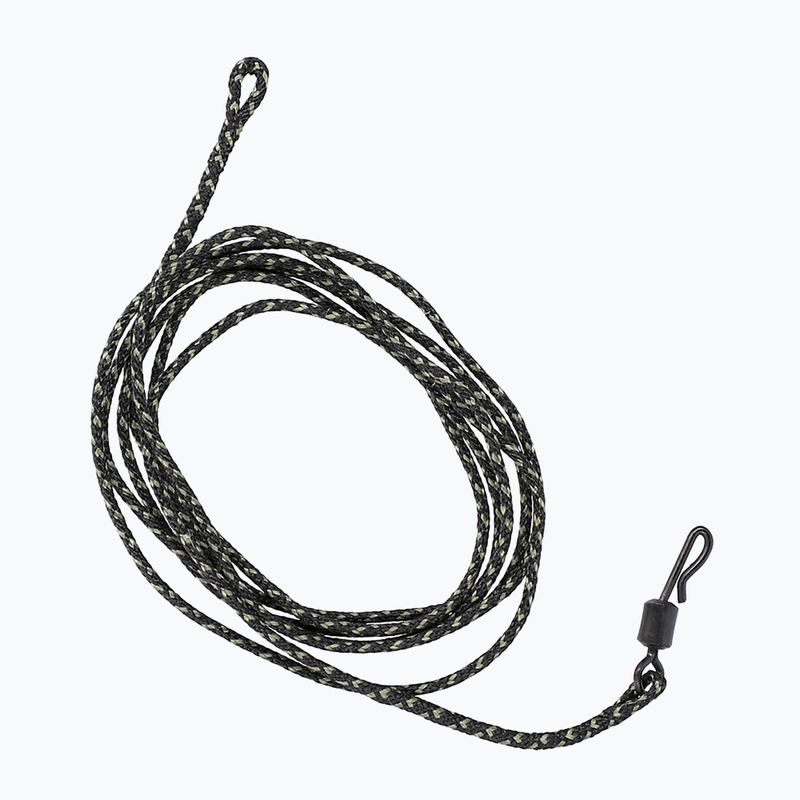 Mikado Leadcore karpinių pavadėlių rinkinys su greitai keičiamu virbalu 2 vnt. juodas AMC-ZK-002