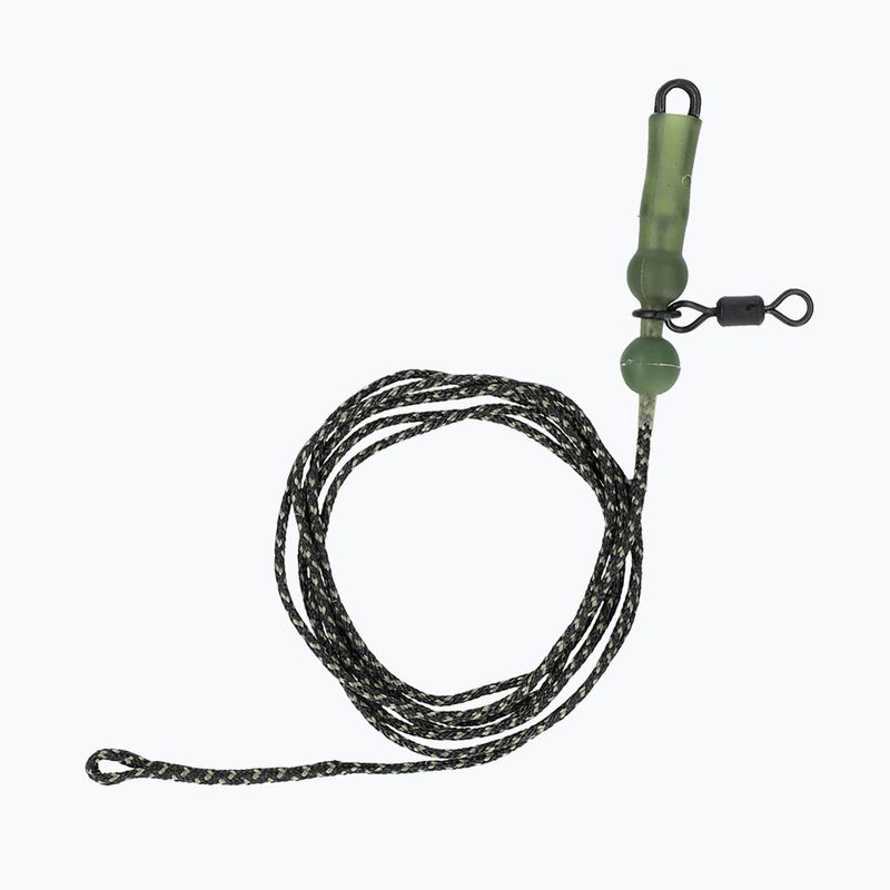 Mikado Leadcore karpių pavadėlių rinkinys 2 vnt. žalios spalvos AMC-ZK-005