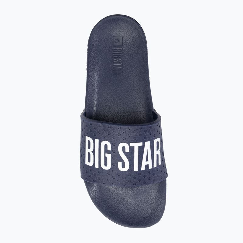 Moteriškos šlepetės BIG STAR MM274714 tamsiai mėlynos 6