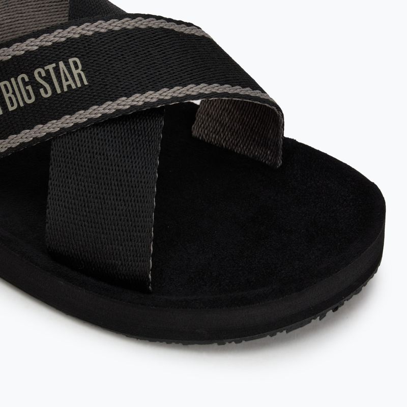 Moteriškos šlepetės BIG STAR NN274A059 black 7