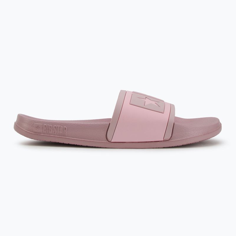 Moteriškos šlepetės BIG STAR NN274A647 pink 2