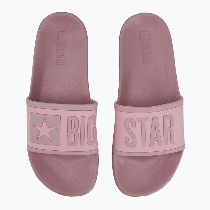 Moteriškos šlepetės BIG STAR NN274A647 pink 5