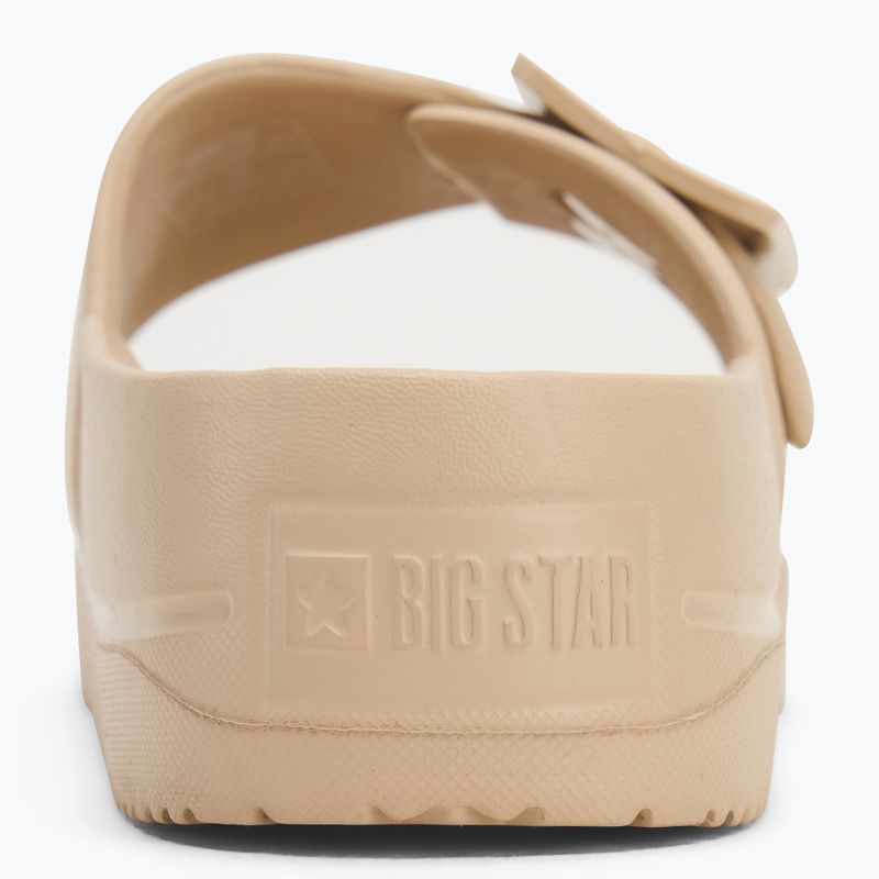 Moteriškos šlepetės BIG STAR NN274A66 smėlio spalvos 6