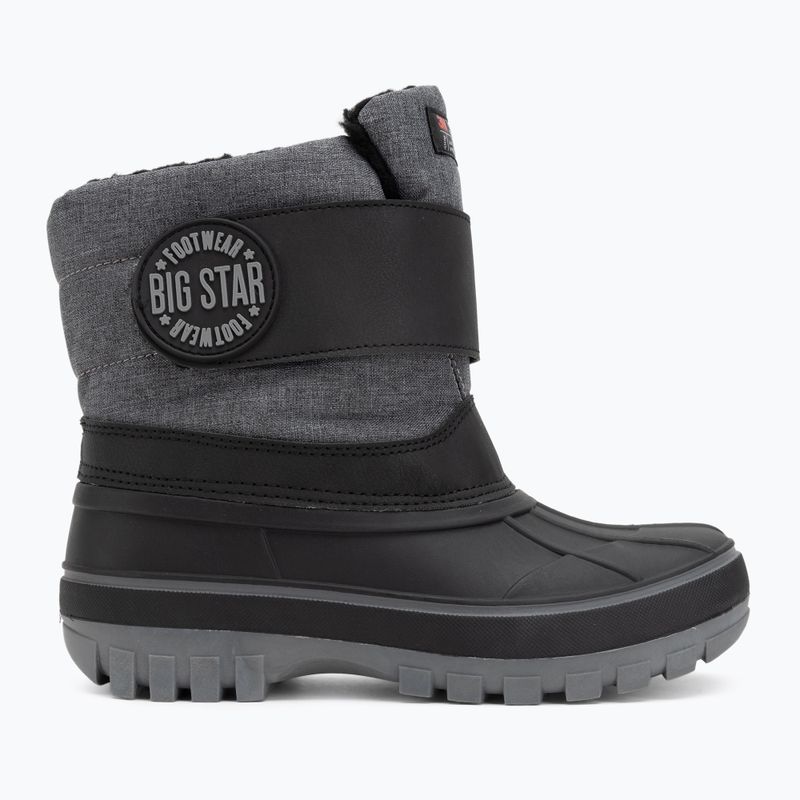 Vaikiški sniego batai BIG STAR OO374063 grey / black 2