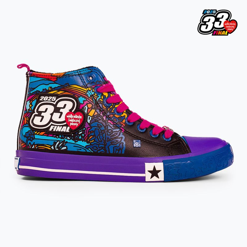 Moteriški sportiniai bateliai BIG STAR RR274A650 mėlyni / violetiniai