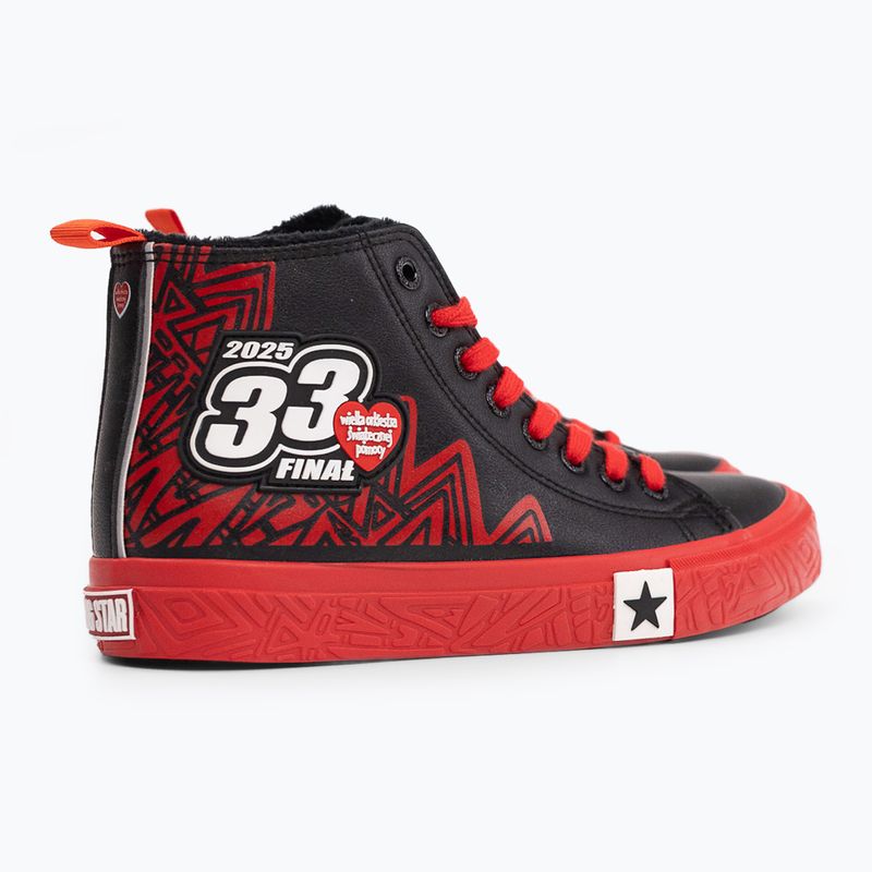 Moteriški sportiniai bateliai BIG STAR RR274A652 juodi / raudoni 2