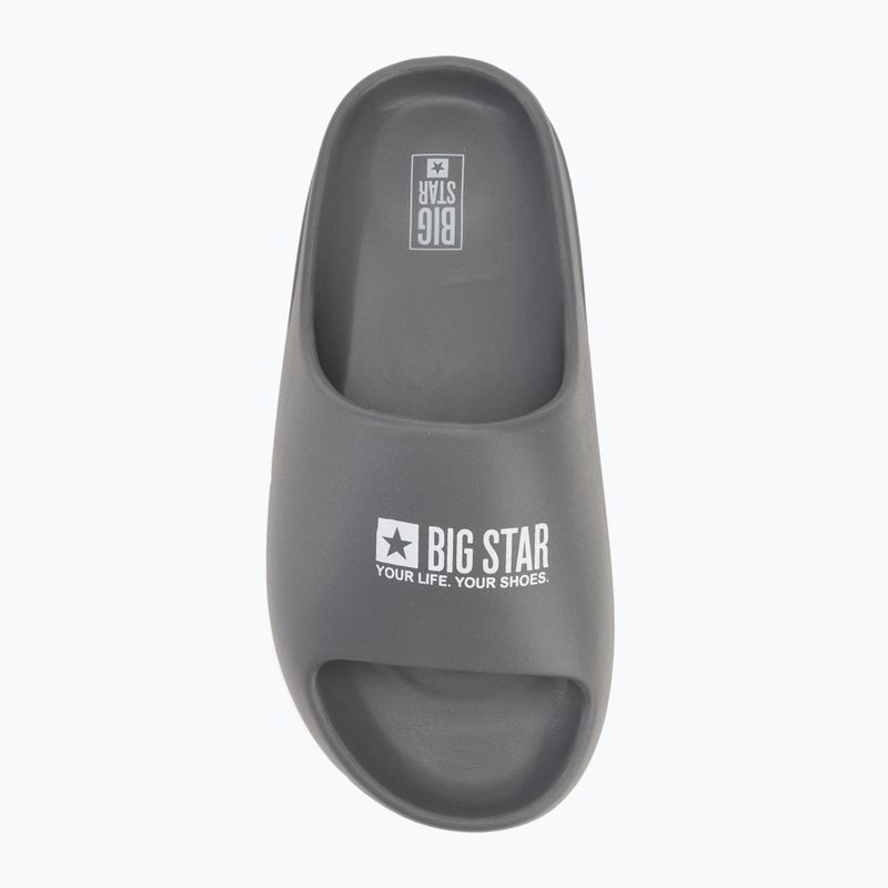 Vyriškos šlepetės BIG STAR RR174A013 pilkos 5