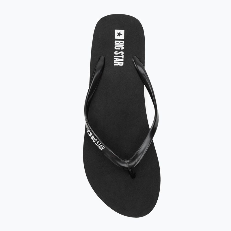 Moteriškos šlepetės per pirštą BIG STAR RR274A549 black 3