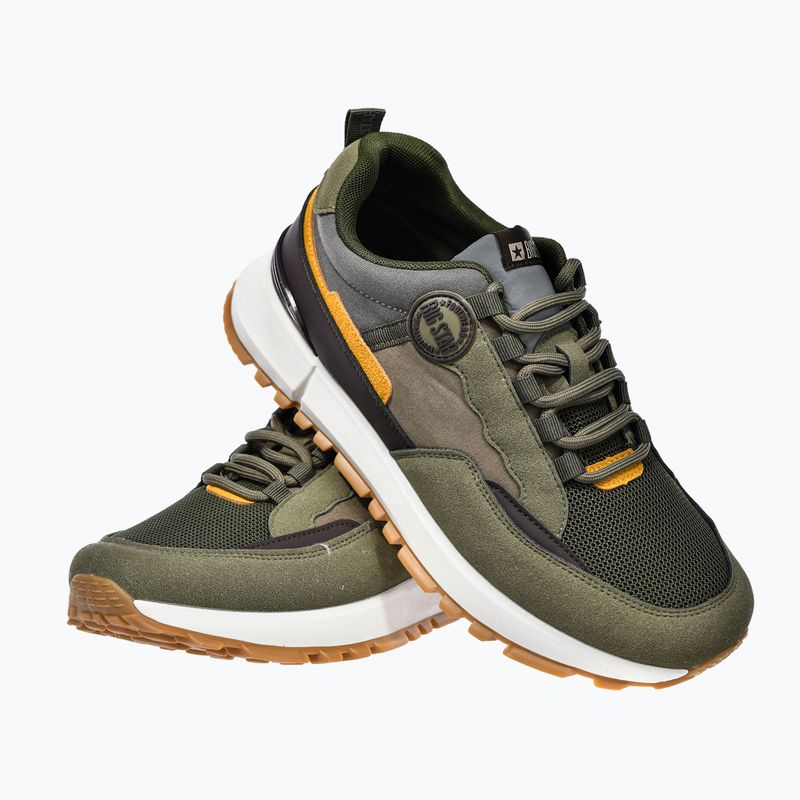 Vyriški batai BIG STAR RR174280 khaki/dark brown/grey 8