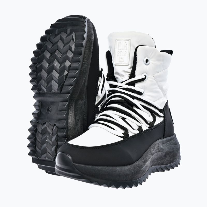 Moteriški sniego batai BIG STAR SS274060 white/black 2
