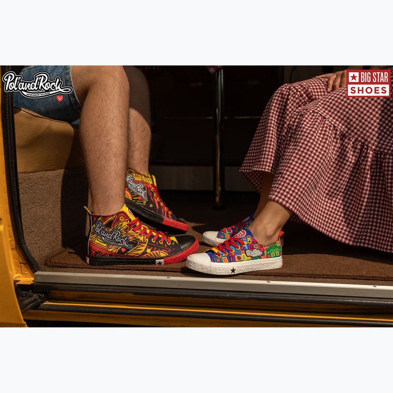 Vyriški sportiniai bateliai BIG STAR SS174501 black/red/yellow 20