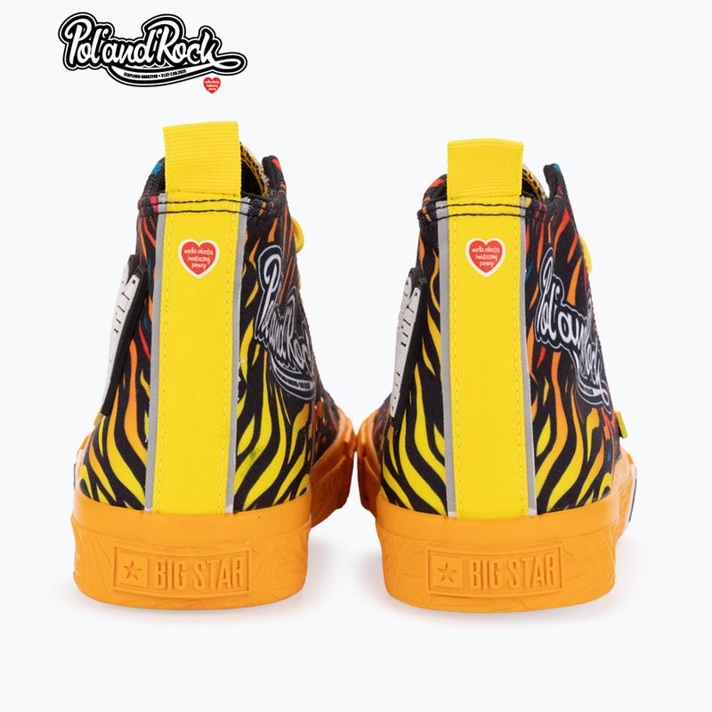 Vyriški sportiniai bateliai BIG STAR SS174503 yellow/red 10