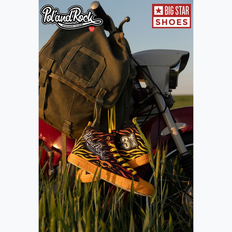 Vyriški sportiniai bateliai BIG STAR SS174503 yellow/red 17