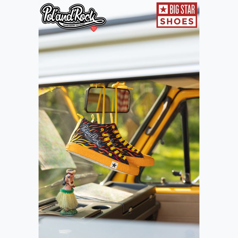 Vyriški sportiniai bateliai BIG STAR SS174503 yellow/red 18