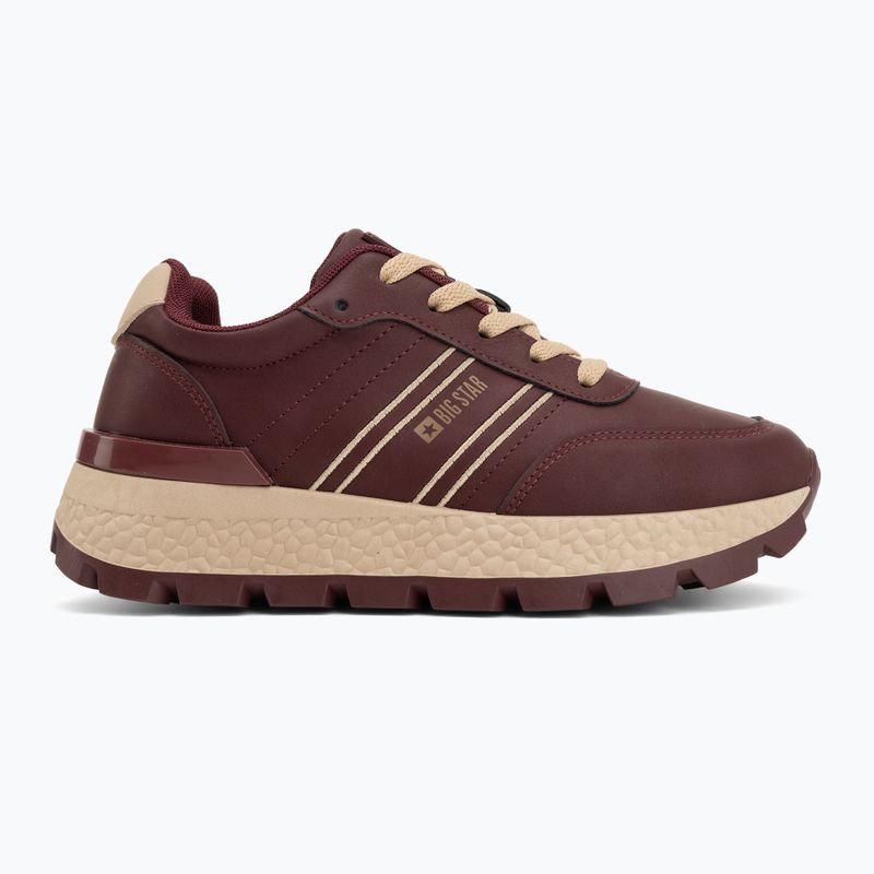 Moteriški batai BIG STAR UU274041 burgundy 2