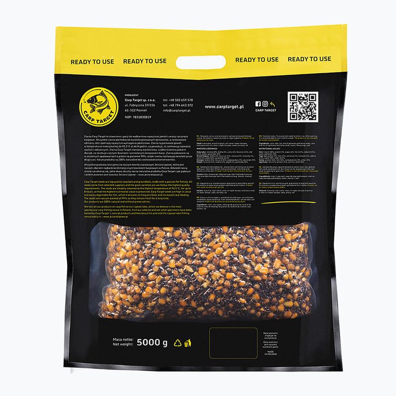 Carp Target grūdų mišinys Kukurūzai-Kongo-Rubarbarai-Riešutai 25% 0031 2